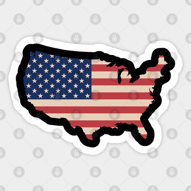 America Maps Sticker by Mirnamar